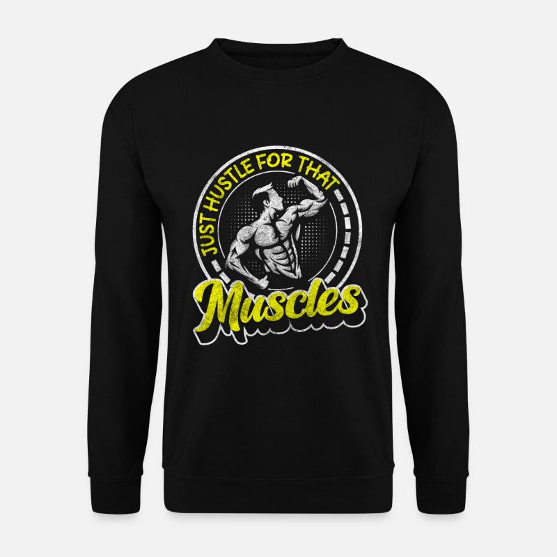 Trainer Muscles Pumper Studio - Unisex Sweatshirt - black