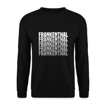 Frankenthal - Unisex Pullover - Schwarz - Vorne - Alina (178cm) & Michal (187cm)