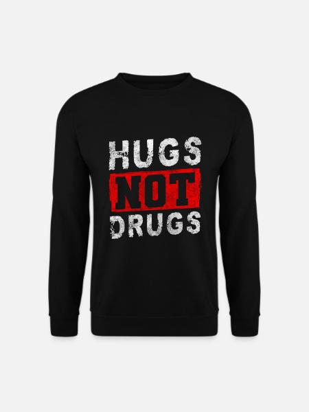 Drogen Süchtig Hanf - Unisex Pullover - Schwarz