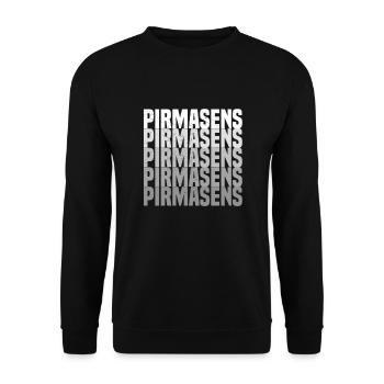 Pirmasens - Unisex Pullover - Schwarz - Vorne - Alina (178cm) & Michal (187cm)