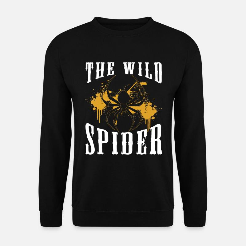 Cobweb, Nature, Fishnet, Silk Threads - Unisex Sweatshirt - black