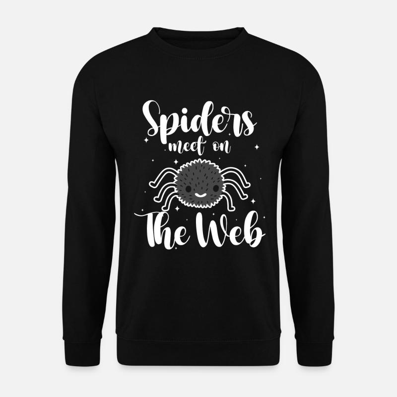 Spider Halloween Tarantula - Unisex Sweatshirt - black