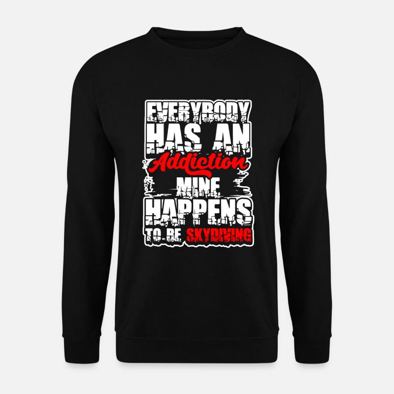 Skydiving Jump Sport - Unisex Sweatshirt - black