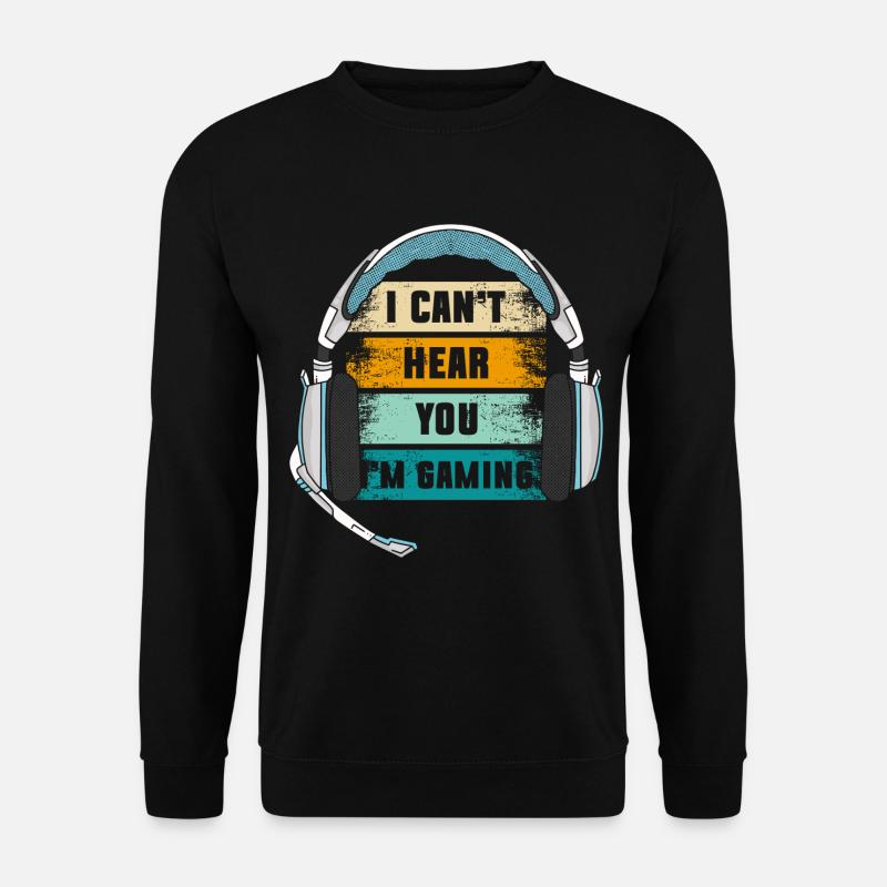 PC Gamer Spiel Gaming Gamepad - Unisex Pullover - Schwarz