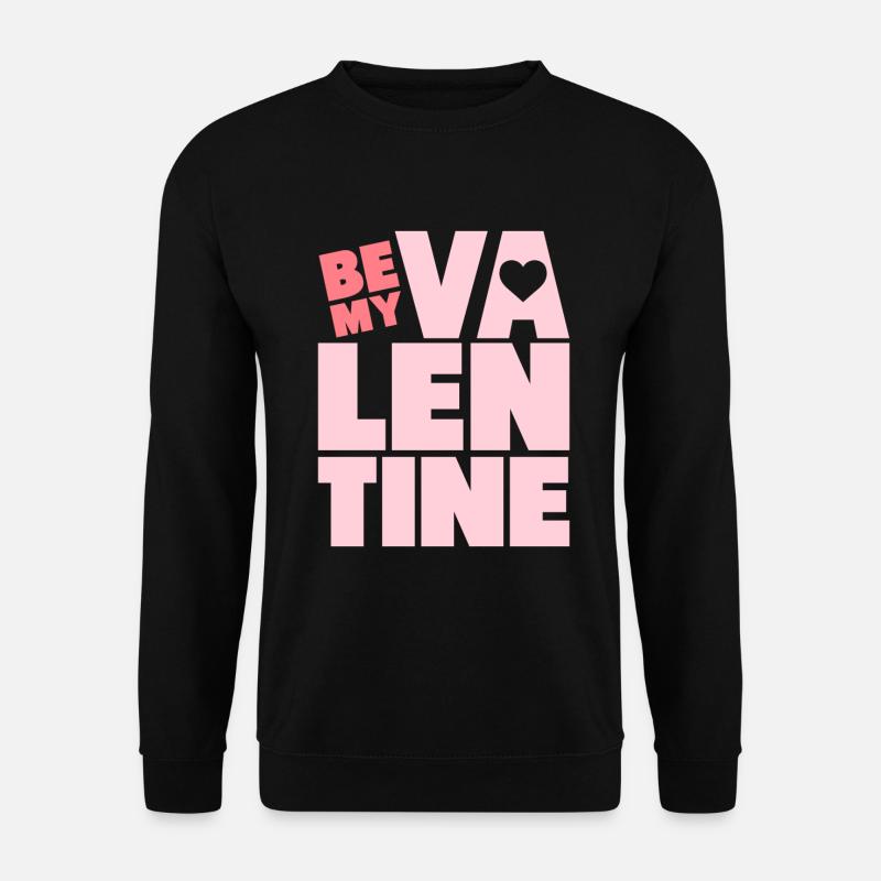 Valentines - Unisex Pullover - Schwarz