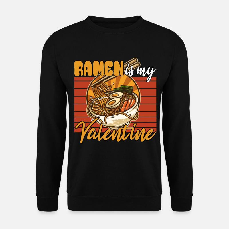 Le ramen est ma Saint-Valentin - Sweat-shirt Unisexe - noir