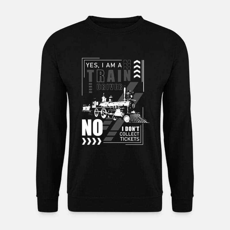 Zugführer Zugführen - Unisex Pullover - Schwarz