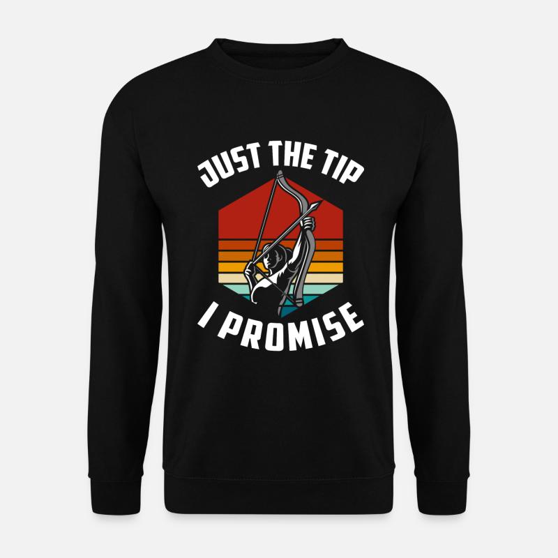 Cible d’arbalète Sagittarius Longbow - Sweat-shirt Unisexe - noir