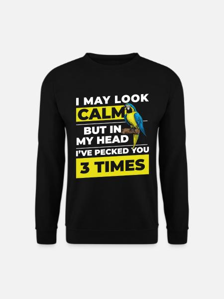Macaw Parrot Bird Species - Unisex Sweatshirt - black