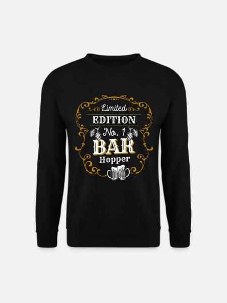 Bar Hopping Bar Dancing - Unisex Sweatshirt - black