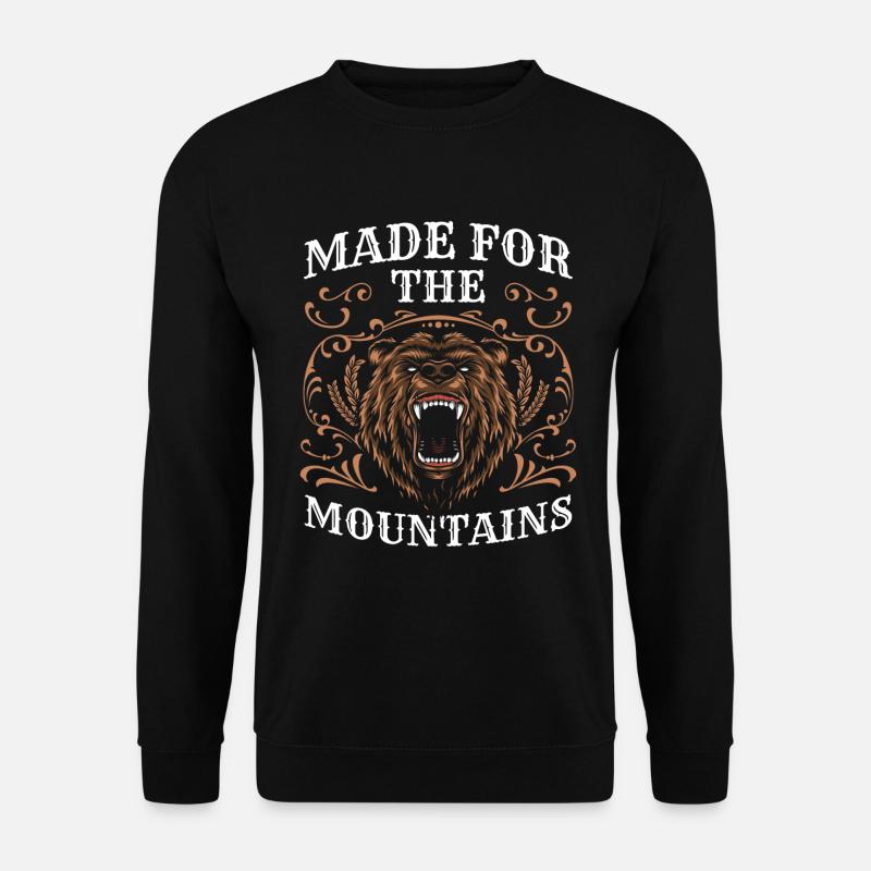 Wildnis Stark - Unisex Pullover - Schwarz