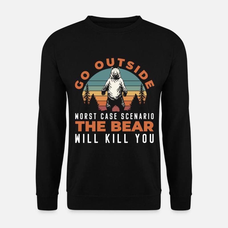 Wild Stark Berlin - Unisex Sweatshirt - black