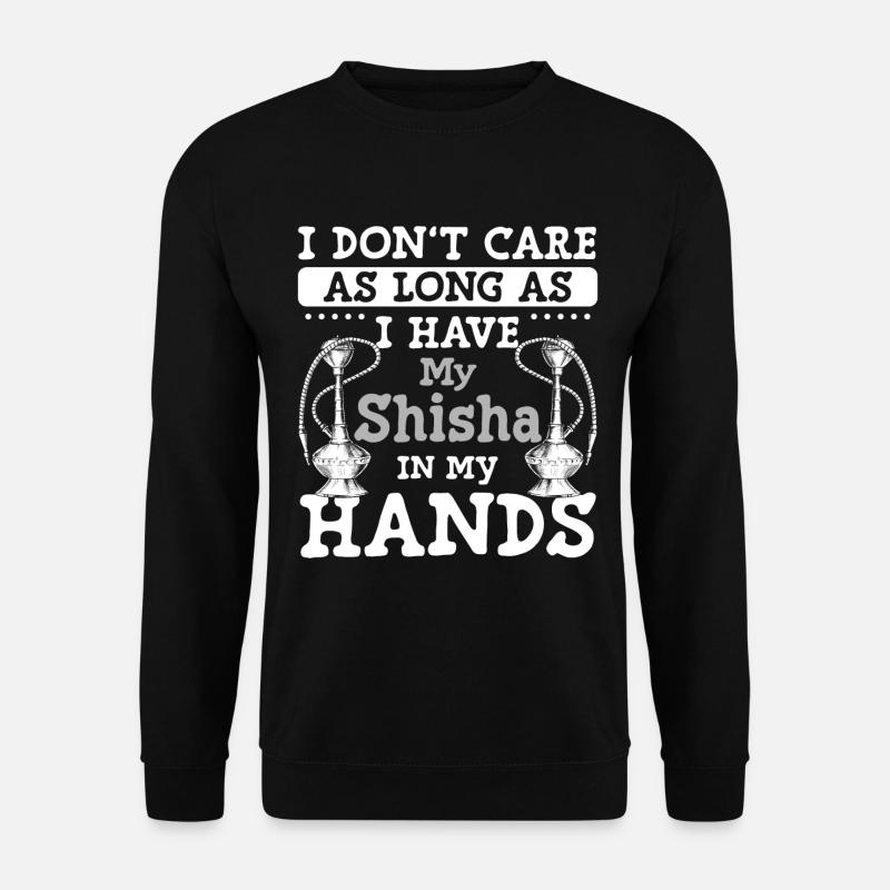 Narguilé Tabac Chilling Cigarette - Sweat-shirt Unisexe - noir