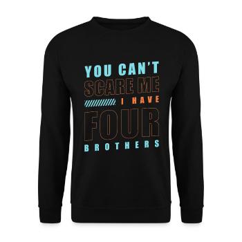 Famille Bébé Coeur - Sweat-shirt Unisexe - noir - Devant - Alina (178cm) & Michal (187cm)