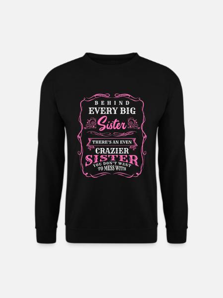 Siblings Inseparable Baby Cohesion - Unisex Sweatshirt - black