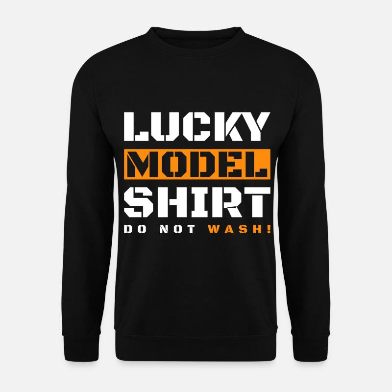 Model Ship Captain Anchor - Unisex Sweatshirt - black