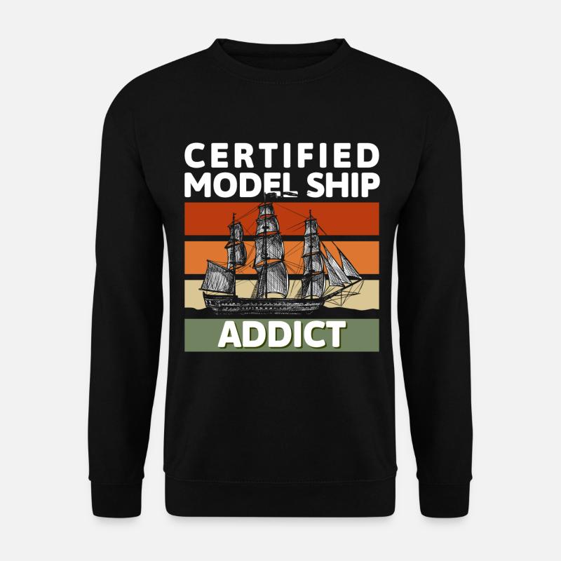 Schiff Schiffsmodell Rc Boot - Unisex Pullover - Schwarz