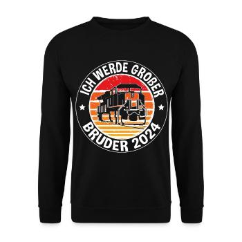 Big Brother 2024 - Unisex Sweatshirt - black - Front - Alina (178cm) & Michal (187cm)