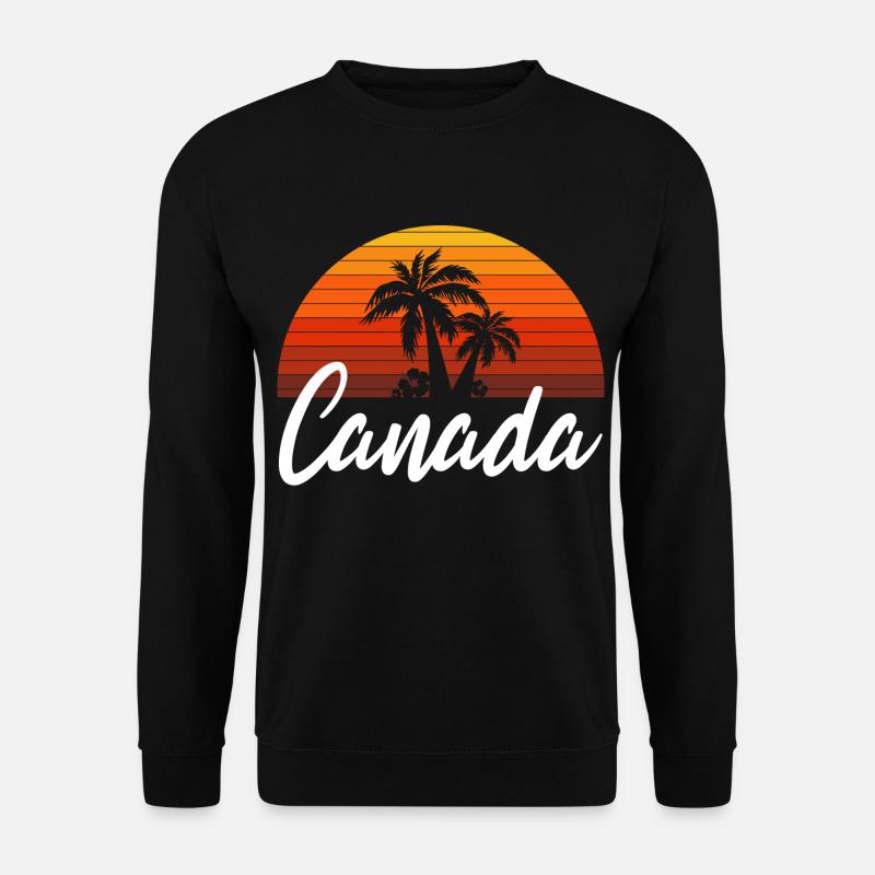 canada - Unisex Pullover - Schwarz