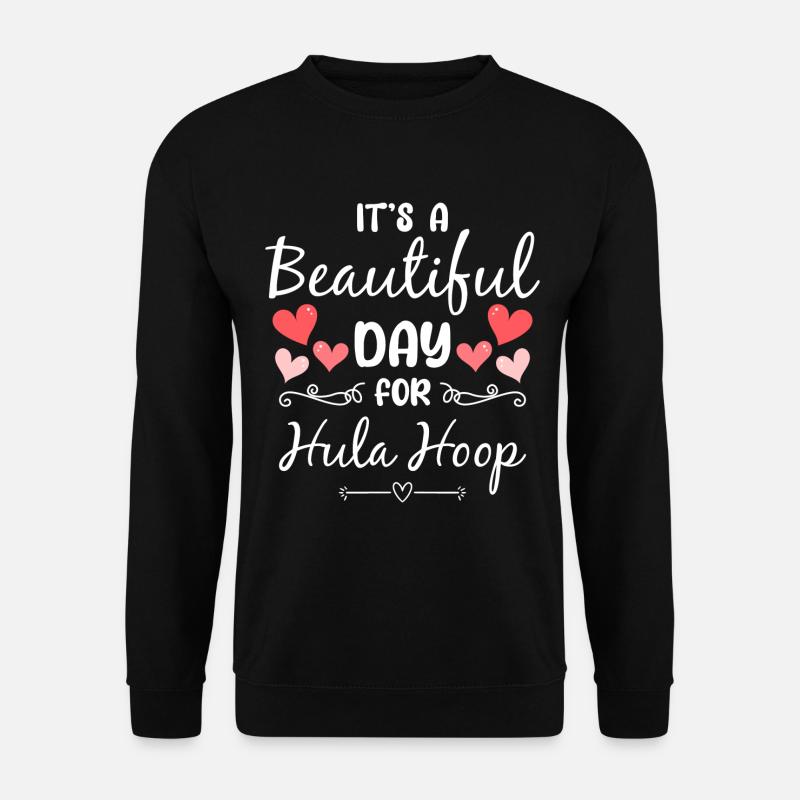 Hooping Hoop Hobby - Sweat-shirt Unisexe - noir