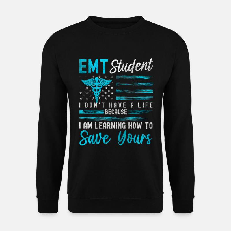 Student Uni Computer Teacher - Unisex Sweatshirt - black