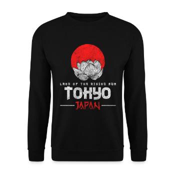 Tokyo Dream Trip Escapade citadine - Sweat-shirt Unisexe - noir - Devant - Alina (178cm) & Michal (187cm)