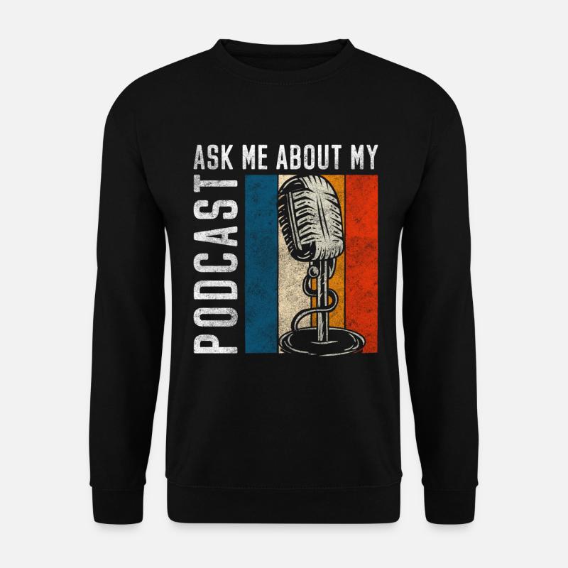 Presenter Music Wave Channel - Unisex Sweatshirt - black
