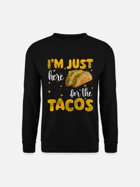 Mexican Hunger Celebration Sombrero - Unisex Sweatshirt - black
