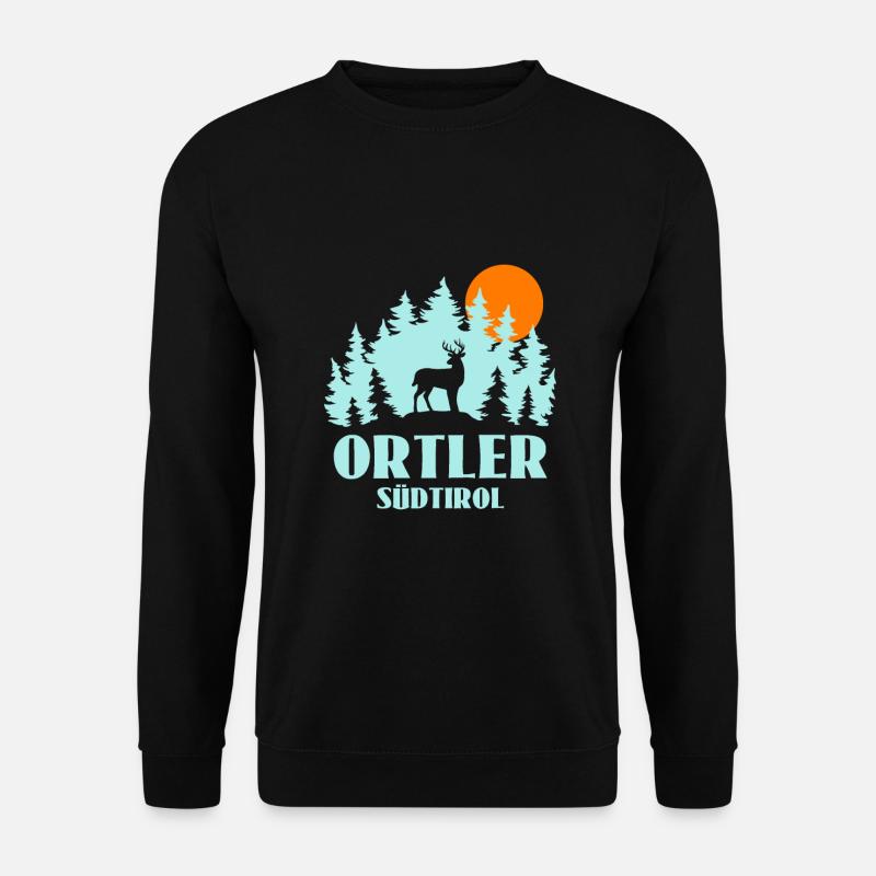 Ortler - Unisex Pullover - Schwarz
