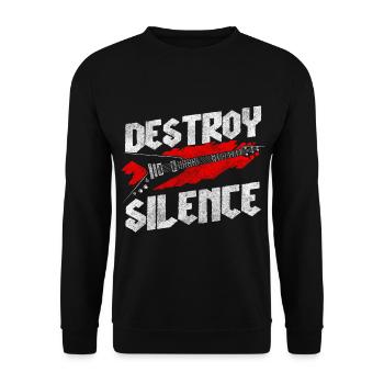Métal Rock Lourd - Sweat-shirt Unisexe - noir - Devant - Alina (178cm) & Michal (187cm)