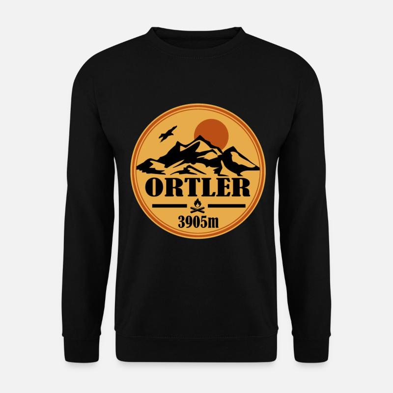 Ortler - Unisex Pullover - Schwarz