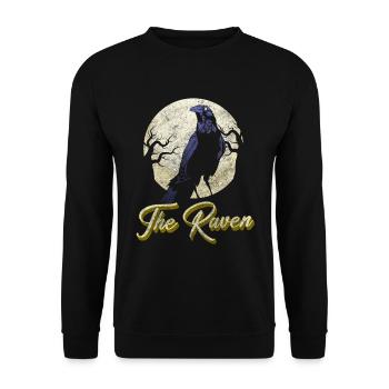 Crow Fog Crow Viking Runes - Sweat-shirt Unisexe - noir - Devant - Alina (178cm) & Michal (187cm)