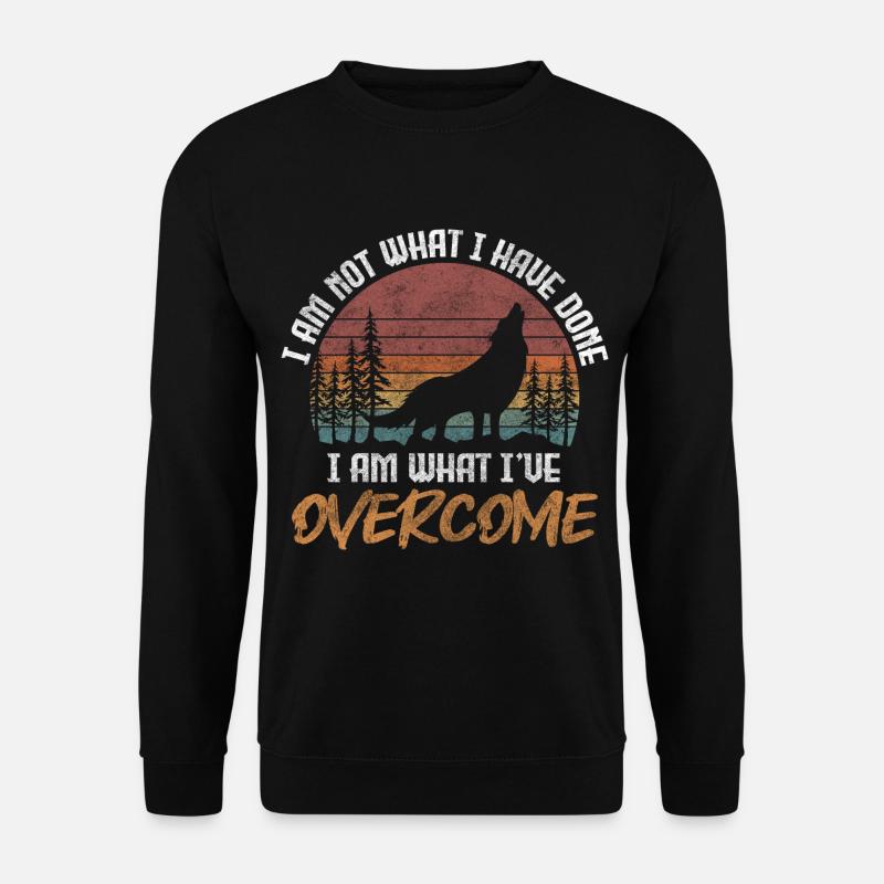 Wolf Hunt Howl Mythology - Unisex Sweatshirt - black