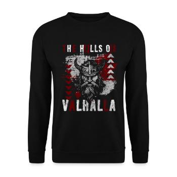 Tattoo Hart Wild Trash - Unisex Sweatshirt - black - Front - Alina (178cm) & Michal (187cm)
