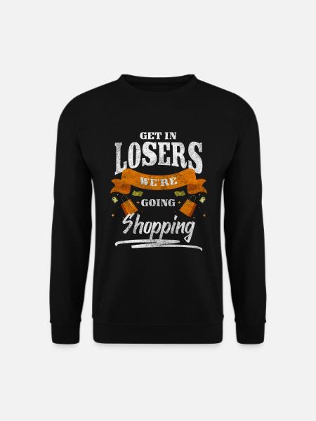 Shopping Shopping Clothing Shopping Queen - Unisex Sweatshirt - black