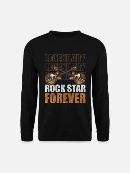 Musique rock Musique - Sweat-shirt Unisexe - noir