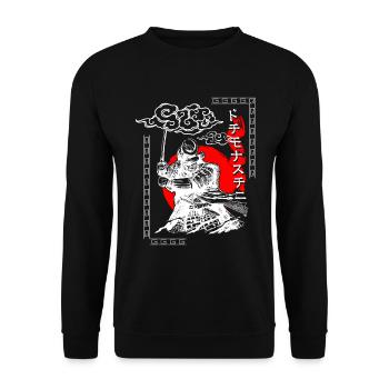 Asia mythical creatures say mythical - Unisex Sweatshirt - black - Front - Alina (178cm) & Michal (187cm)
