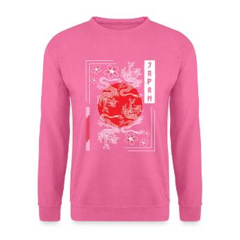 Orient Kämpfer Zeichnungen Märchen - Unisex Pullover - Pink - Vorne