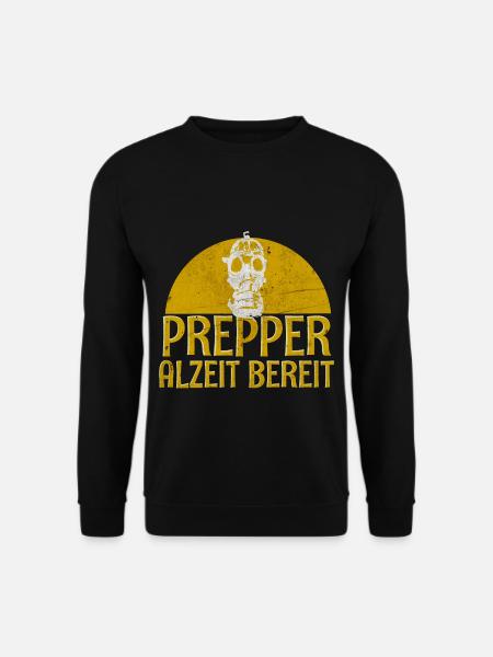 Prepper - Unisex Pullover - Schwarz