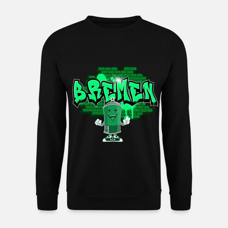 Bremen Graffiti - Unisex Pullover - Schwarz
