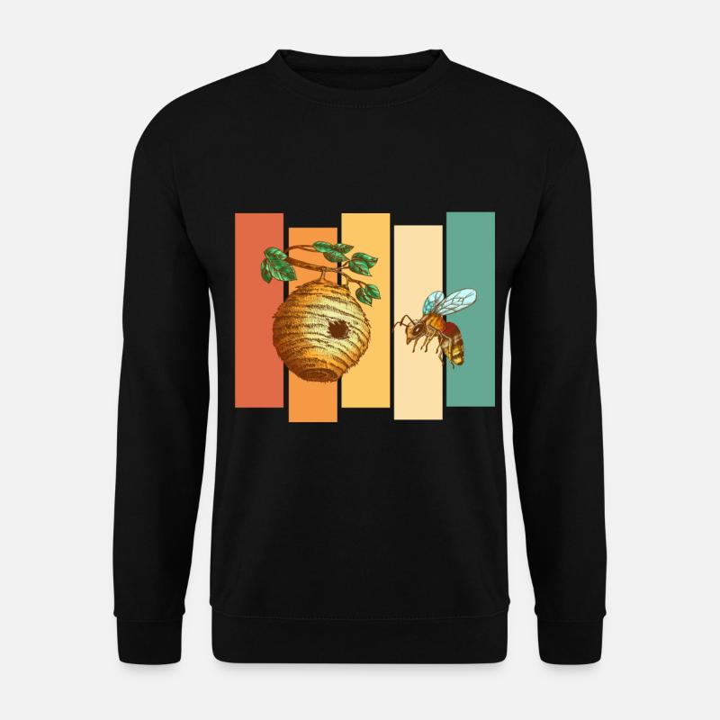 Bee Beehive - Unisex Sweatshirt - black