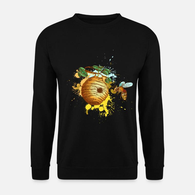 Beehive Bee Beekeeper - Unisex Sweatshirt - black