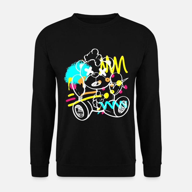 Urban Mauer Breakdance Streetmind - Unisex Sweatshirt - black