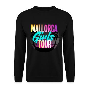 Mallorca Filles - Sweat-shirt Unisexe - noir - Devant - Alina (178cm) & Michal (187cm)