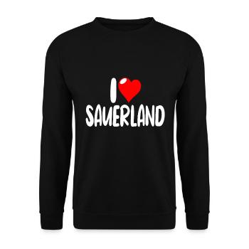 Sauerland - Unisex Pullover - Schwarz - Vorne - Alina (178cm) & Michal (187cm)