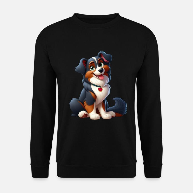 Border Collie 3 - Unisex Pullover - Schwarz