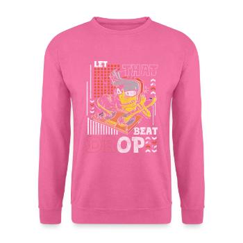 Disc Jockey Music Crowd Life - Unisex Sweatshirt - pink - Front