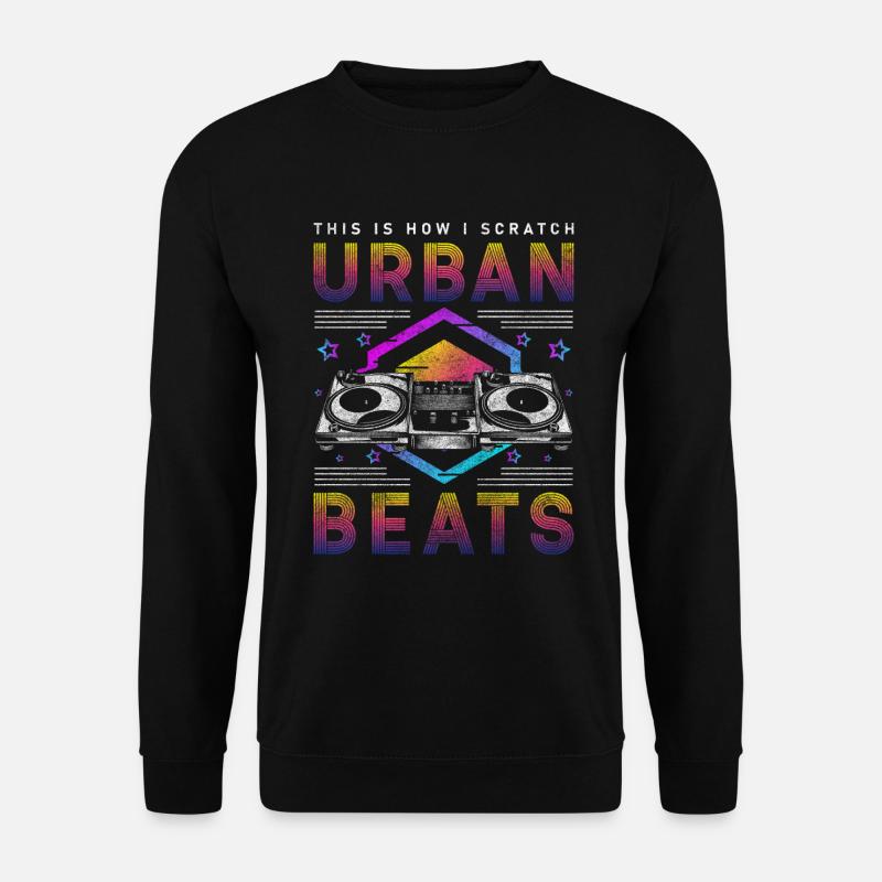 Party Liebe Stimmung Hobby - Unisex Pullover - Schwarz