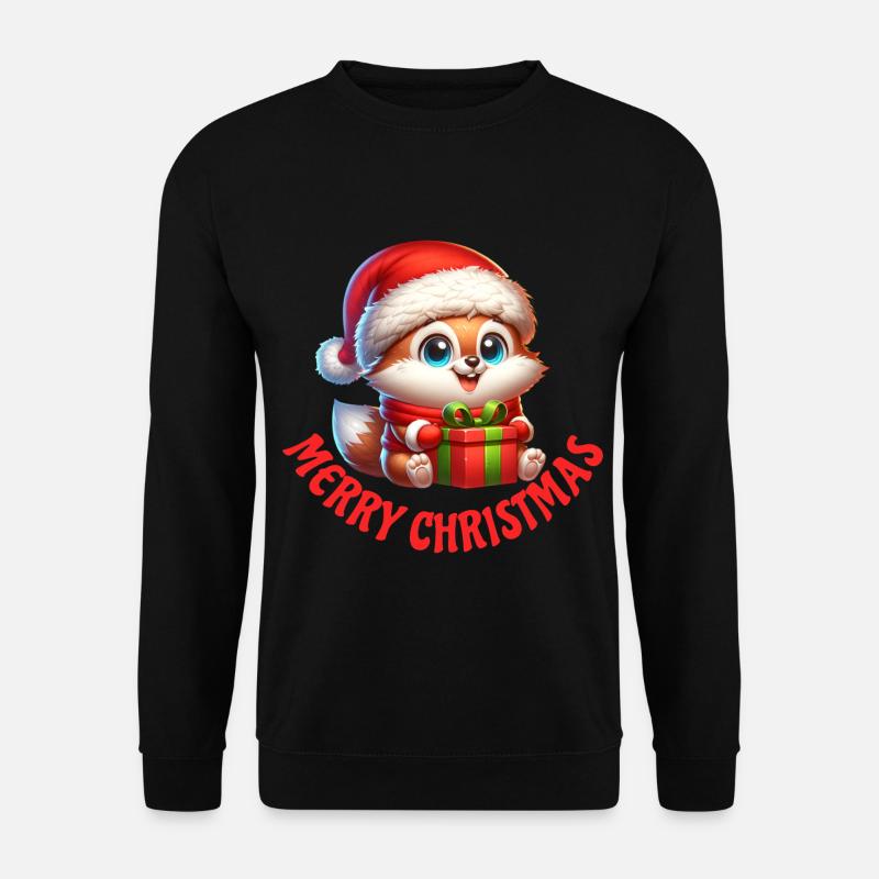 Weihnachten - Unisex Pullover - Schwarz