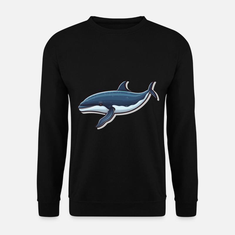 Wal Walfisch - Unisex Pullover - Schwarz